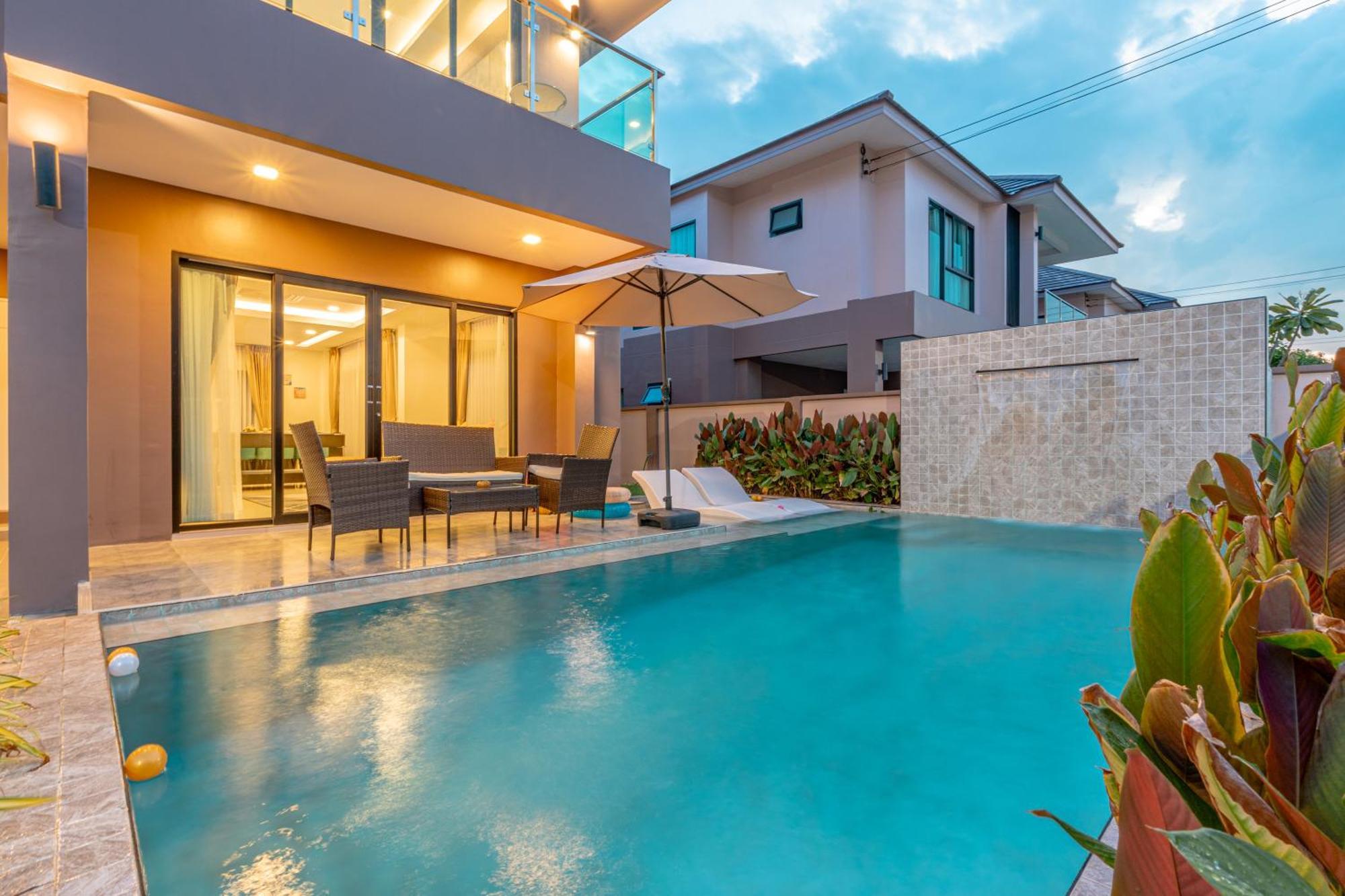 Southern Peak Pool Villa Huay Yai Pattaya Ban Huai Yai Exteriör bild